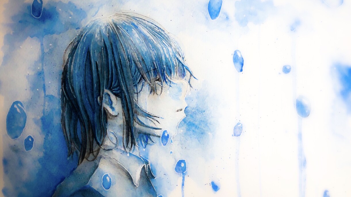 水彩のSNS用アイコンイラストを制作いたします アナログとデジタルを掛け合わせたイラストを製作いたします！ イメージ5