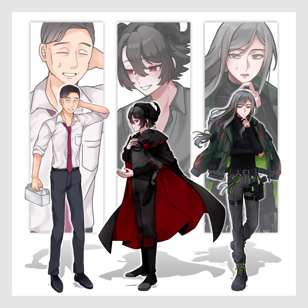 TRPG・VTuberなど立ち絵イラスト描きます 分かりやすいやり取りで初心者でも安心！気軽にご相談OK イメージ5