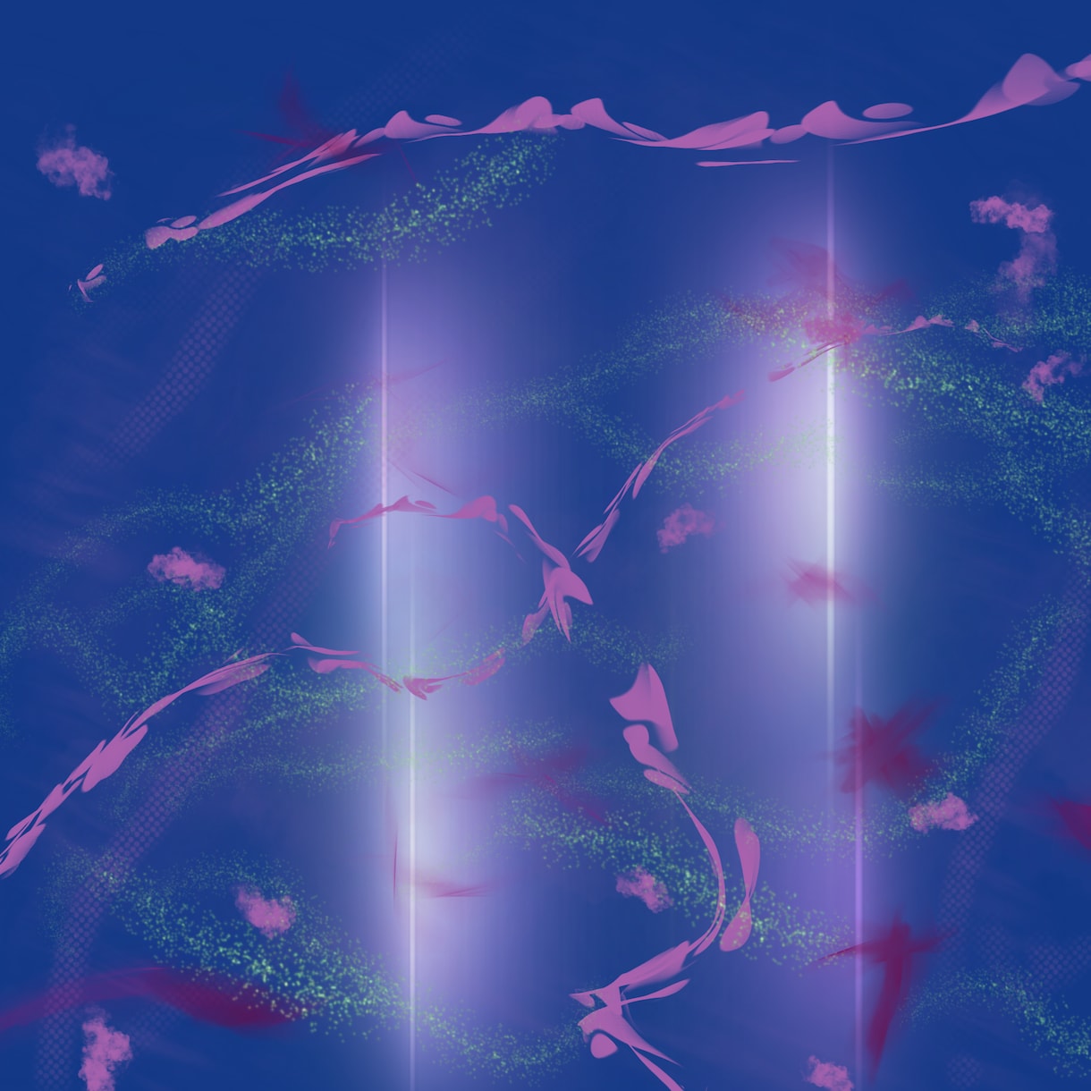 世界で1つだけの抽象画描きます サイズ調整も可能！背景やアイコンなどにも使えます。 イメージ7