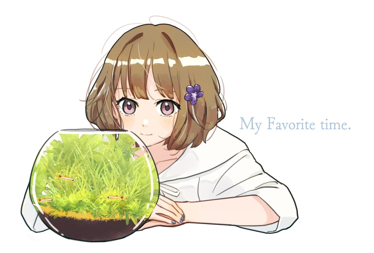 温かいタッチのアニメ調のアイコンを作成します お好きな絵柄でお描きします！お気軽にお問い合わせください。 イメージ6