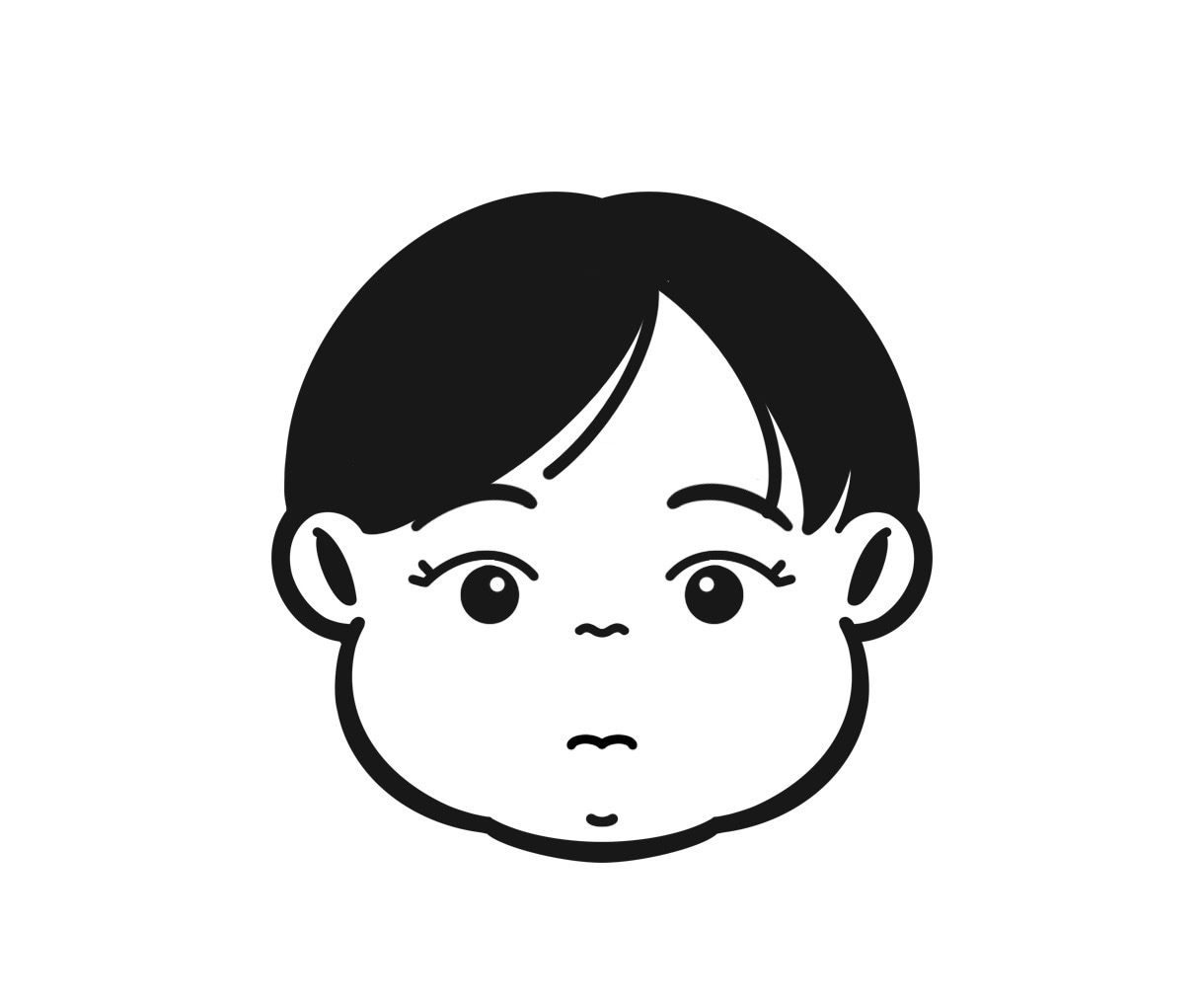 シンプルかわいい♡線画似顔絵描きます ★かわいくデフォルメ♡ ★各種 SNS・オリジナルグッズに♪ イメージ2
