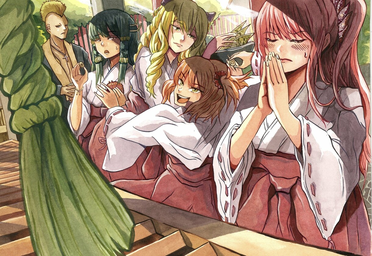 アナログイラストを作成します 手書き、透明水彩による繊細なイラストを作ります。 イメージ10