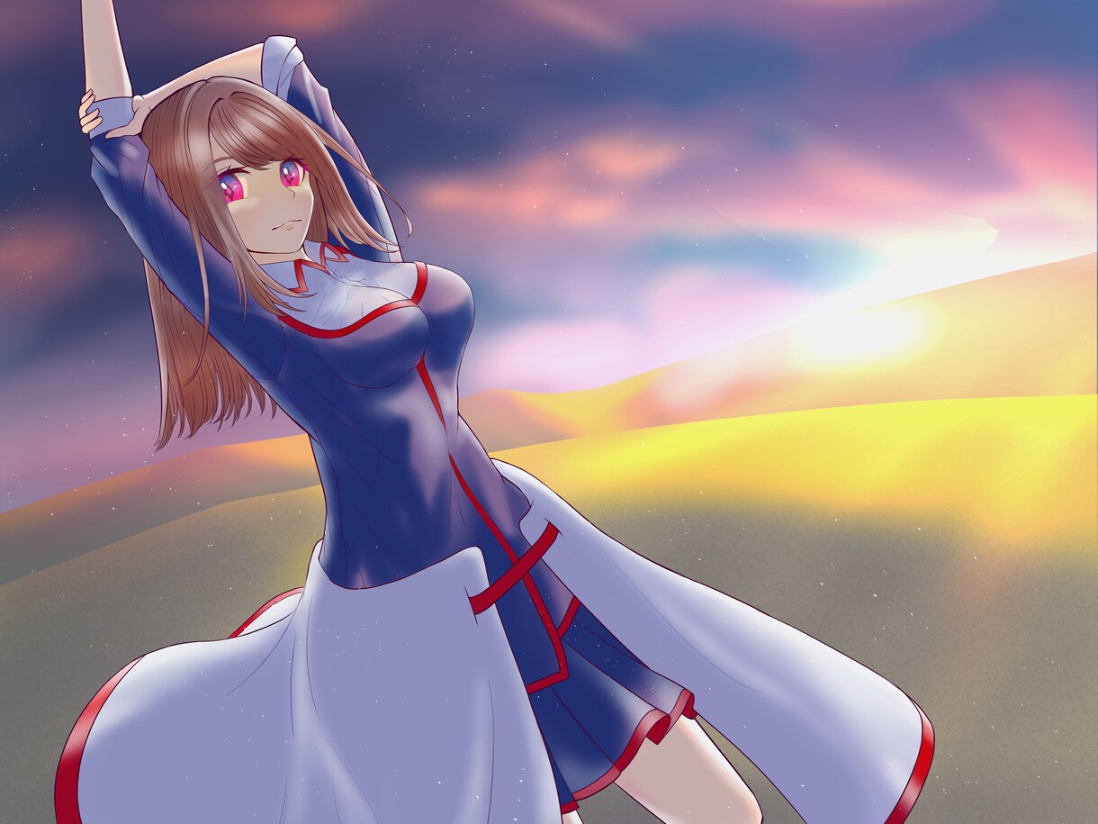 イラスト描きます 爽快感あるイラスト、かわいい女の子のイラストを描きます イメージ1