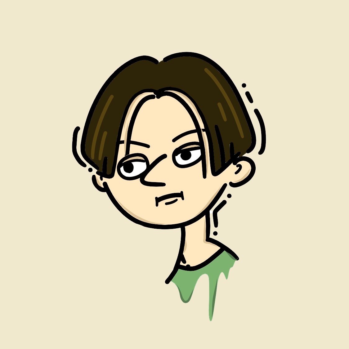 レトロポップな可愛い似顔絵描きます アイコン、Tシャツデザインなどに使ってください！ イメージ4