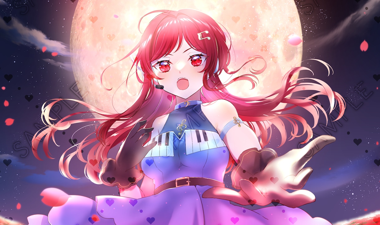 イラスト制作★心を込めてお描きします 活動用の立ち絵、一枚絵、似顔絵など幅広く対応可能 イメージ7