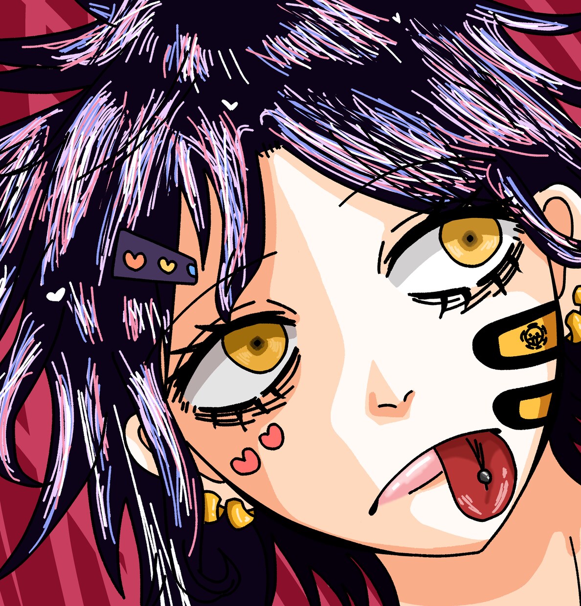 ミニキャラ立ち絵、アイコン描きます たくさんの種類の動きや表情描けます！！ イメージ10