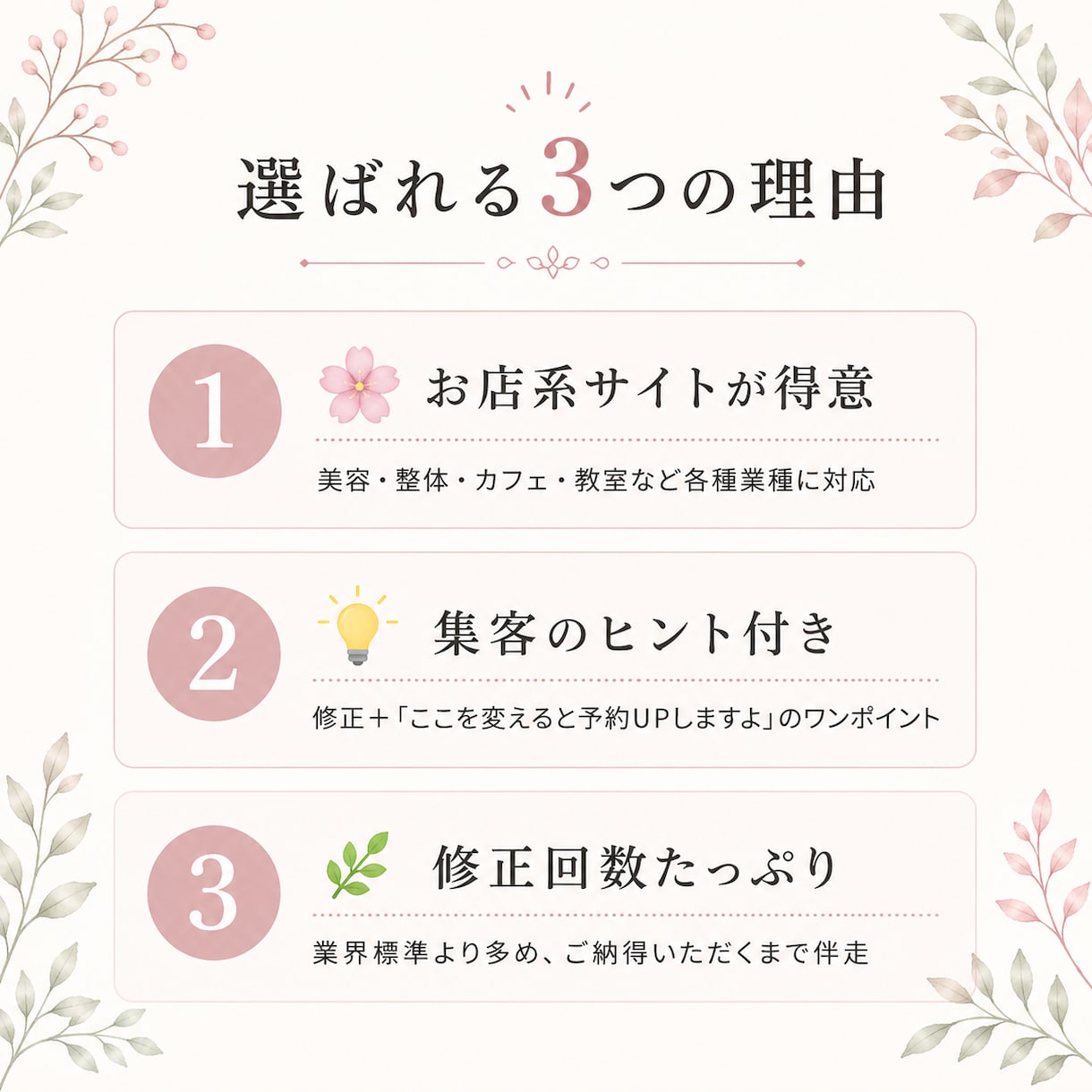 WordPressサイトの修正・更新を代行します 集客のヒント付き◎ちょっとした修正からお気軽に イメージ3