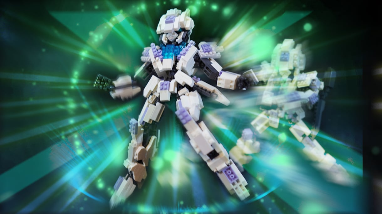 シンノスケが画像をエフェクトたっぷりにデコります ガンプラ・レゴ・プチブロックなど趣味の一枚を画像加工！ イメージ7