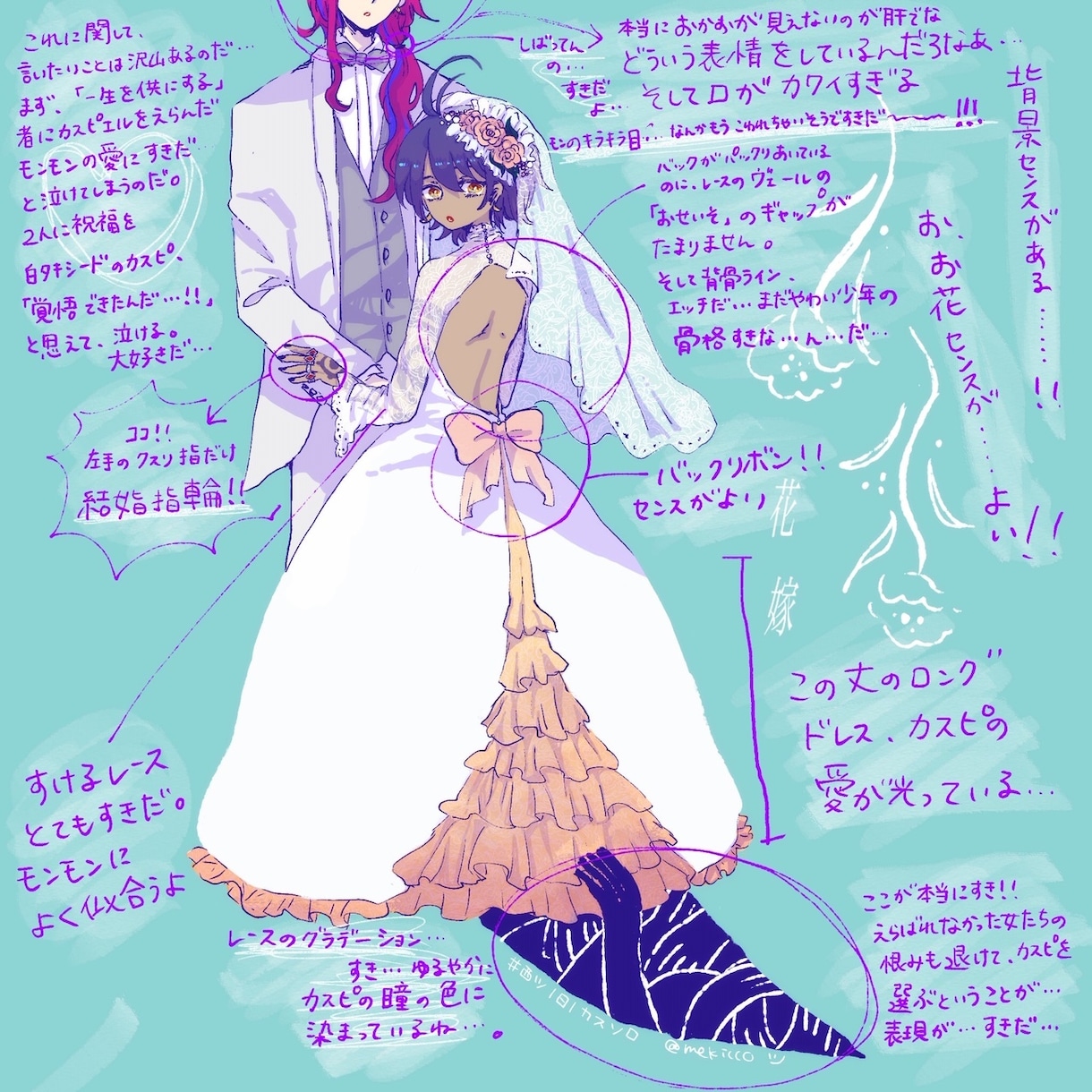 愛ある感想書き込みます あなたのイラストや小説に手描きのコメントを書かせてください！ イメージ5