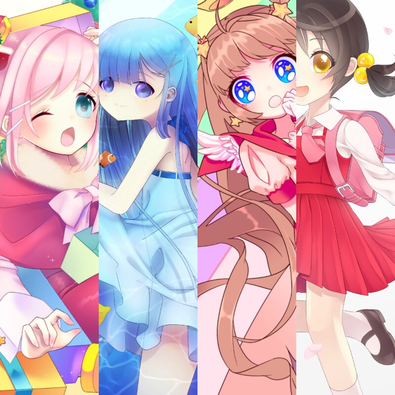同人誌の表紙や収録用の可愛いイラスト描きます 小説や同人誌の挿絵、表紙イラストが必要な方へ！ イメージ2