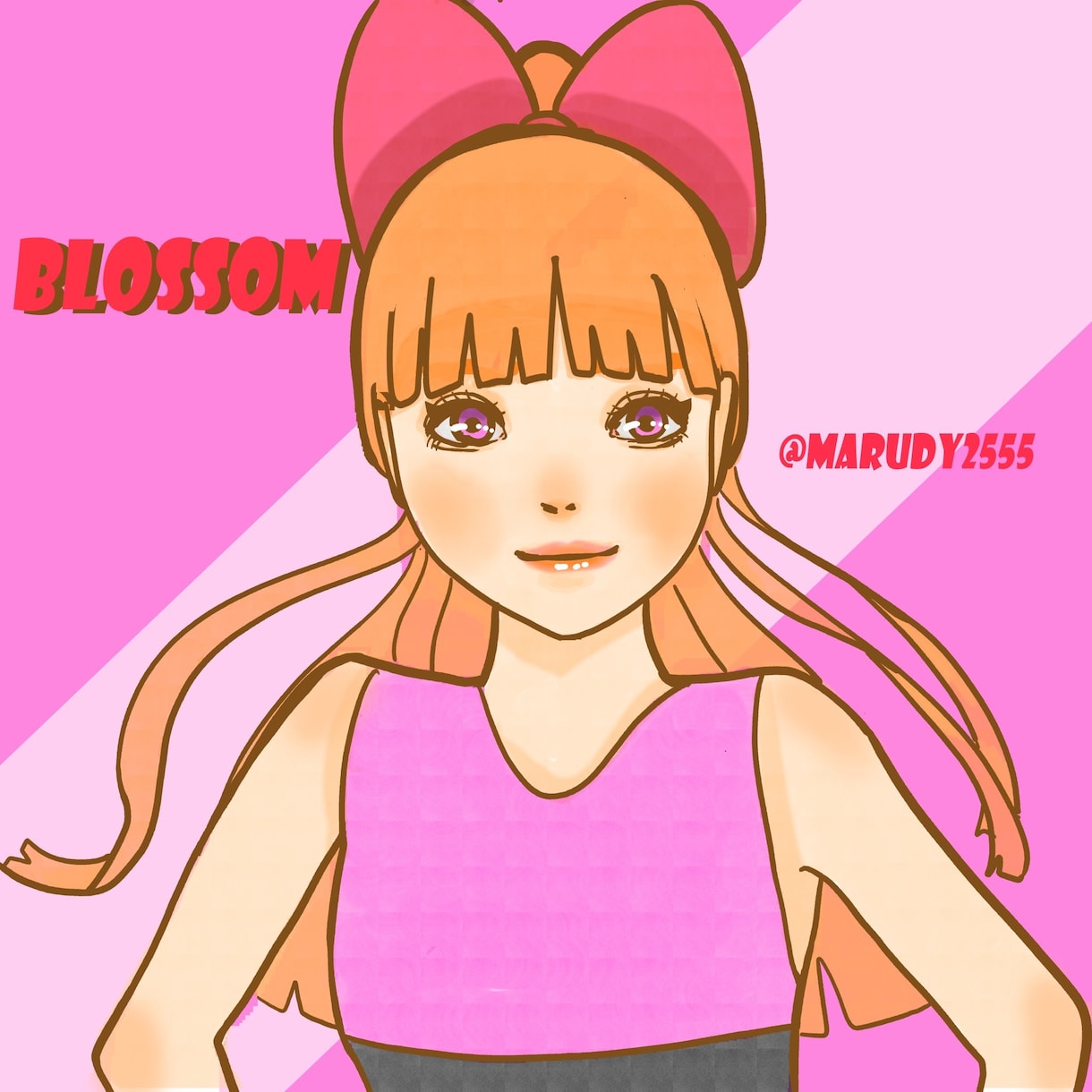 可愛い女の子のSNSアイコン作成致します アニメ調の可愛い女の子描きます イメージ4