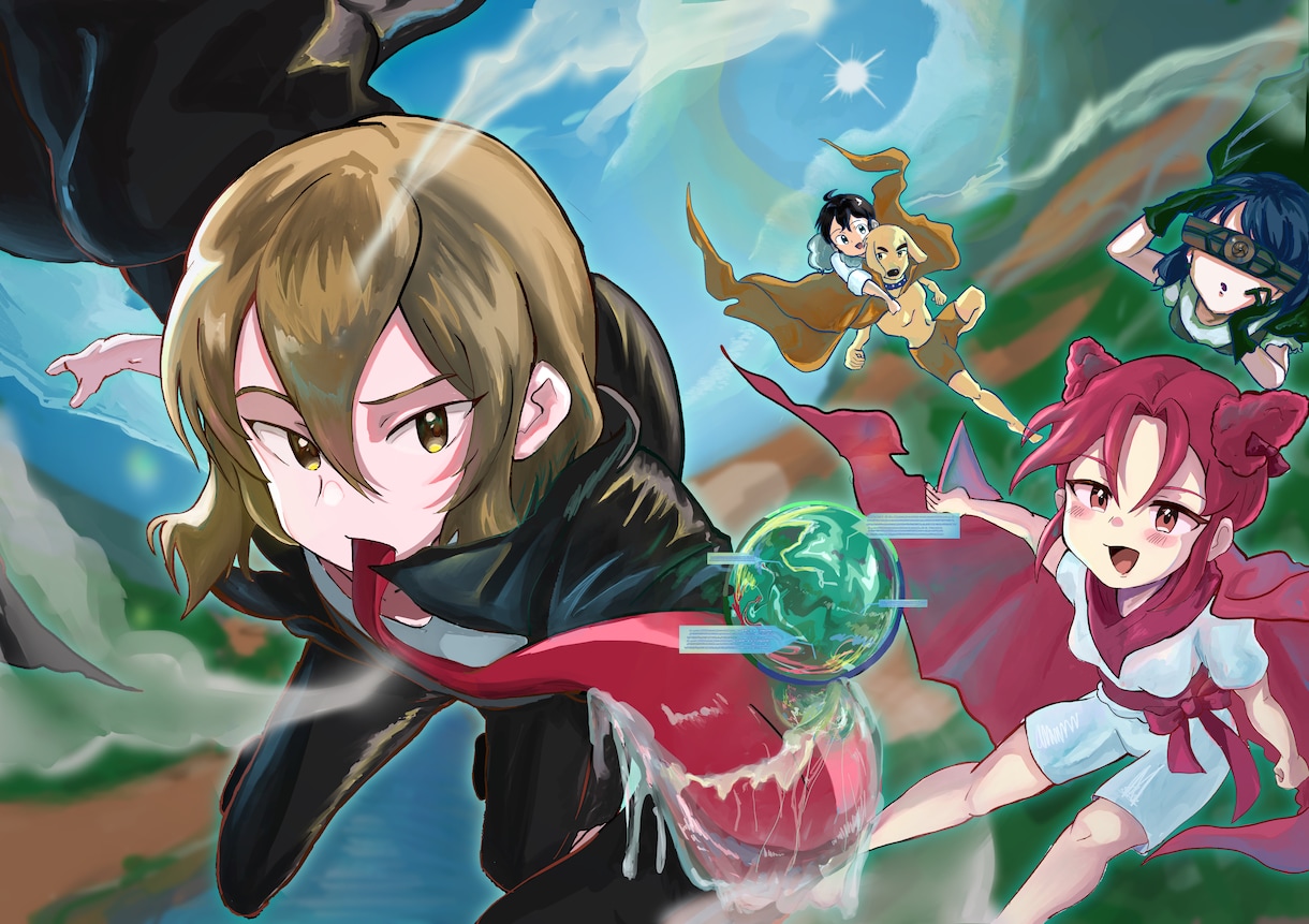 みんなが楽しくなるようなイラストを描きます 温かみのある可愛いイラストを目指してます イメージ1