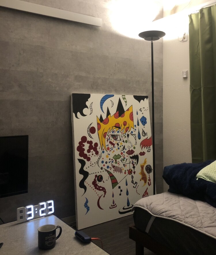 貴方の部屋の雰囲気かえます 壁画、キャンバス絵となっています イメージ3