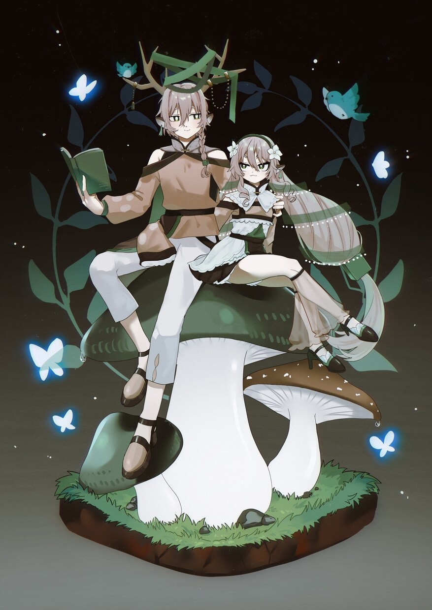 Live2D用モデルイラストの制作をします お客様好みのキャラクターデザインをします！ イメージ7
