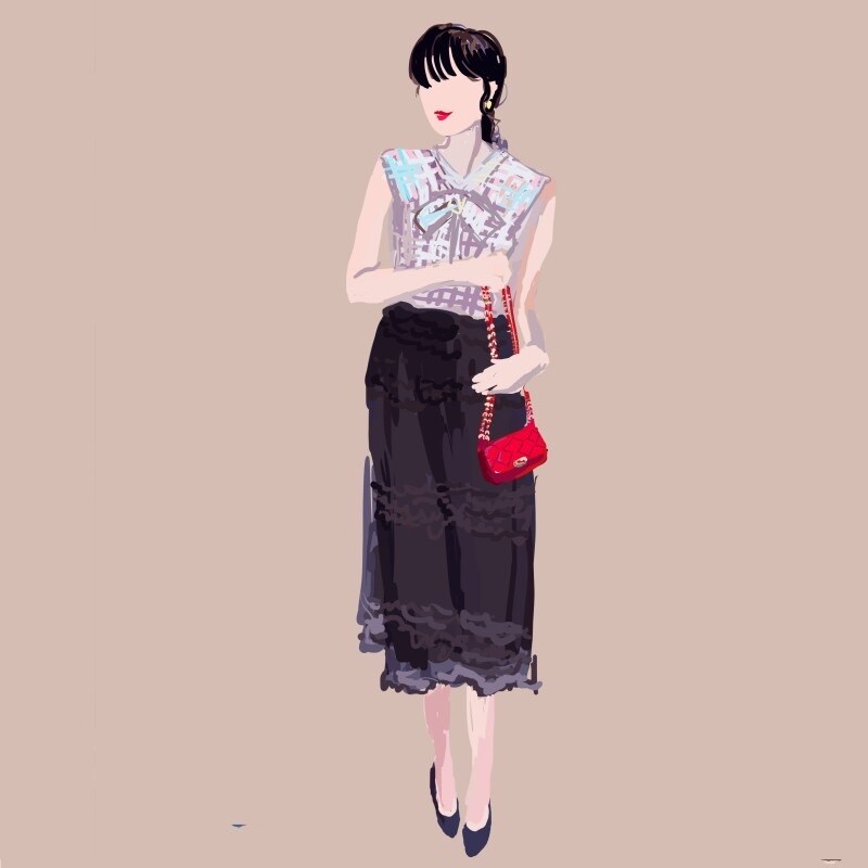 SNSのイラストアイコンを描かせていただきます フェミニンなアイコンはお洒落なアカウントにぴったりです。 イメージ8