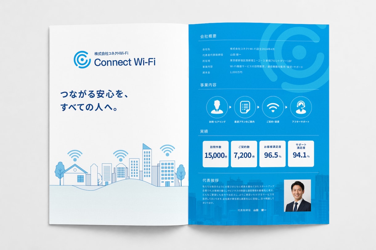 カタログ・会社案内・パンフレット制作します 実績5件まで低価格で承ります！！ イメージ1
