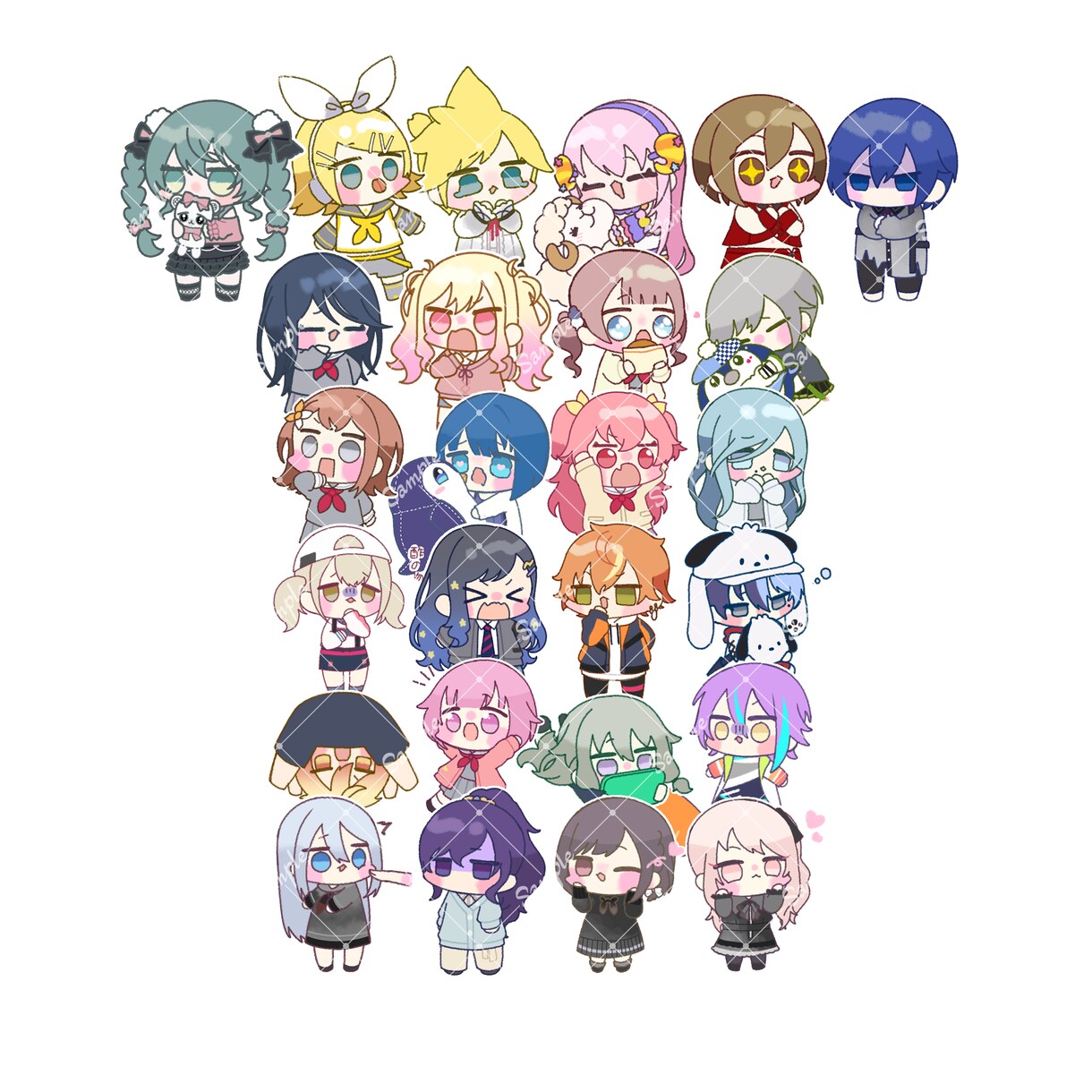 可愛くデフォルメ！あなたのキャラを魅力的に描きます 大切なキャラクターをキュートで個性的なイラストに仕上げます♪ イメージ3