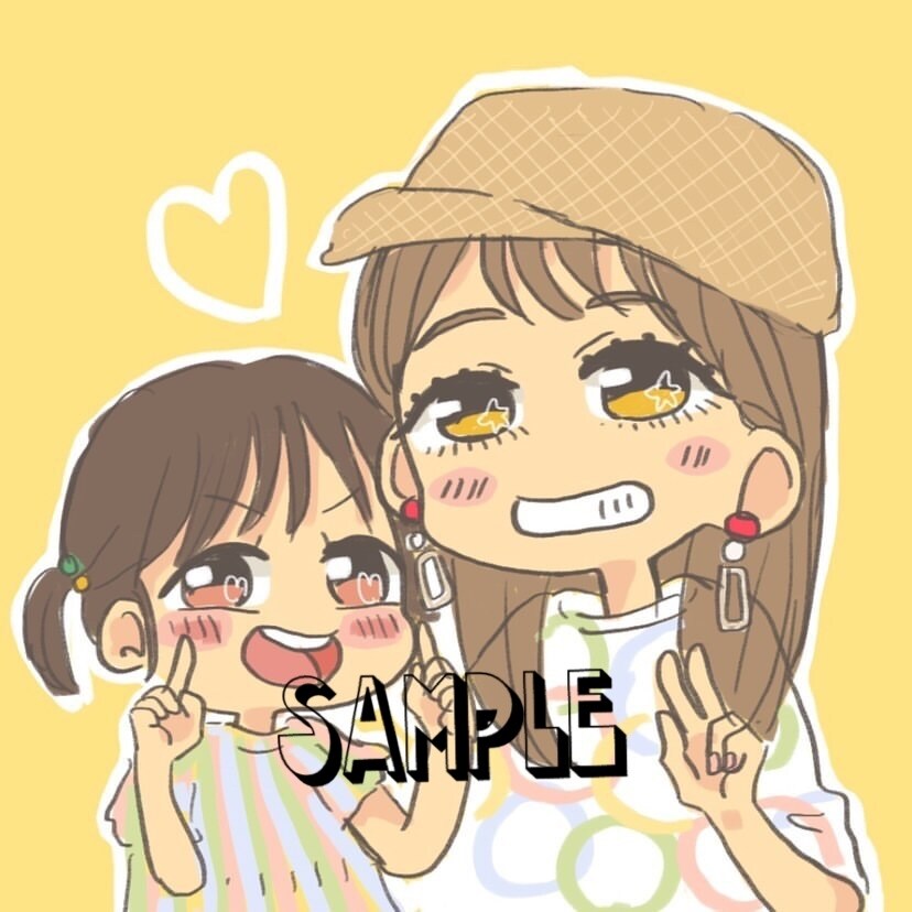 SNSアイコン描きます ゆったり かわいい オシャレ ほんのり似ているSNSアイコン イメージ3