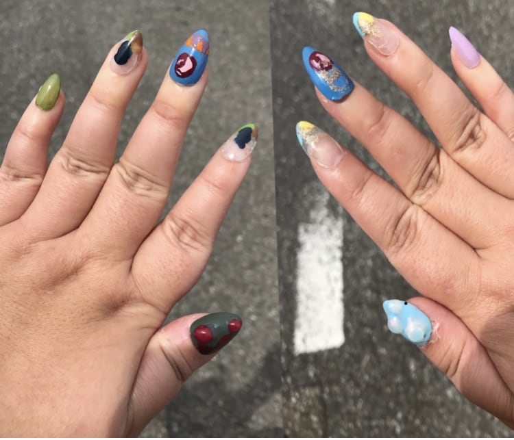 推しネイル・推しイメージネイル作ります 普段使いも可能な推しをモチーフにした推しネイルを作ります！ イメージ1