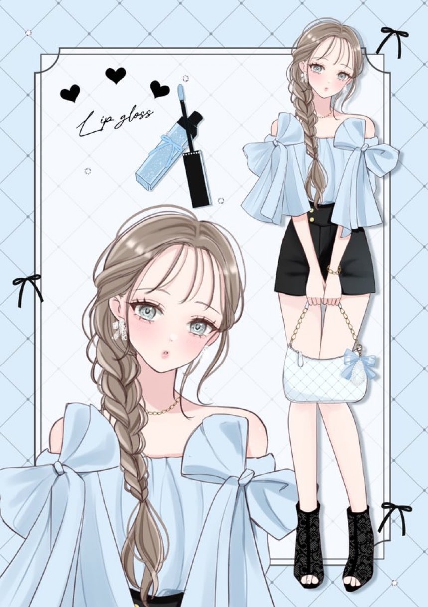 商用利用込み！可愛い女の子描きます 配信画面、サムネ、歌みた、キャラデザなどご相談ください。 イメージ4