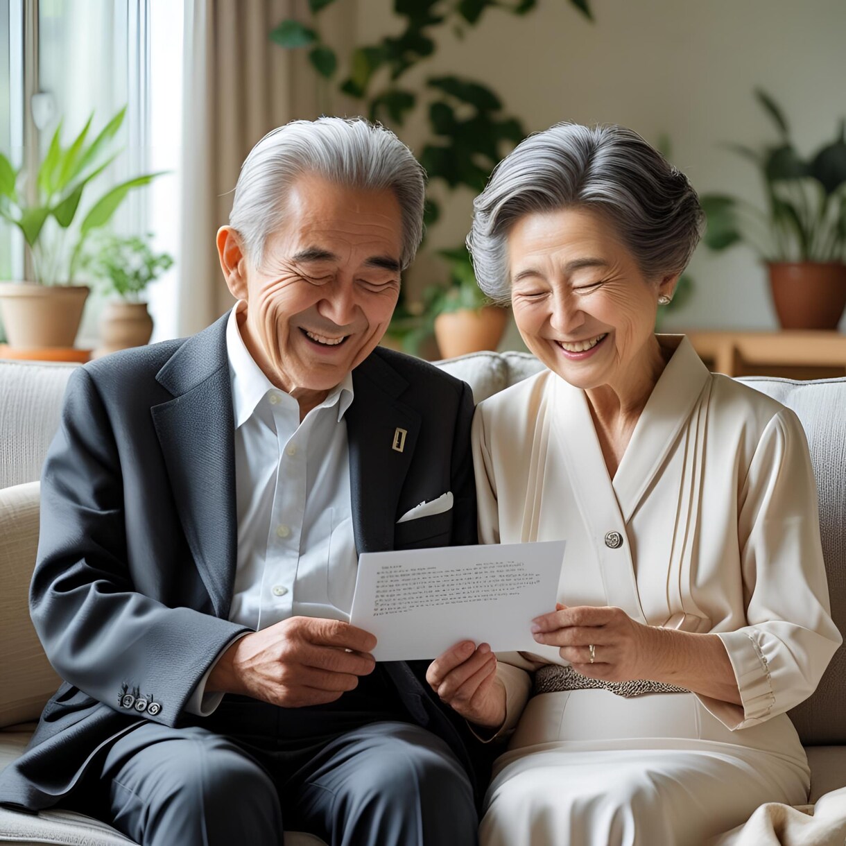 子や孫から祖父母へ一生の宝物になる手紙を代筆します 心に残る記念日・報告・感謝の想いをかたちに イメージ1