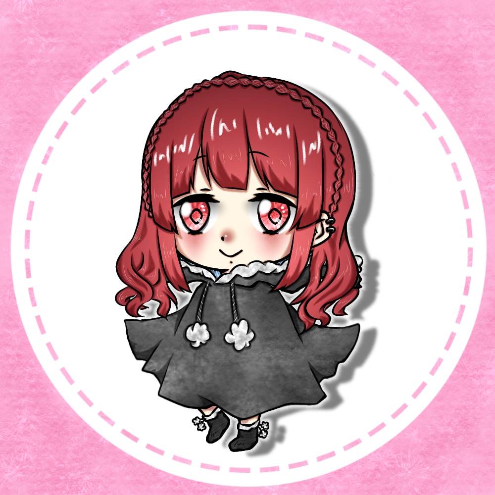 ポンチョ姿のあなたをデフォルメで描きます SNSやブログなどで使うアイコンをお描きします イメージ7