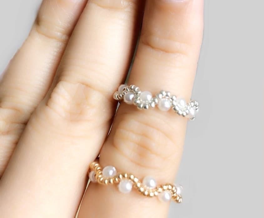ビーズアクセサリー作ります ビーズアクセサリー　手編み雑貨 イメージ5