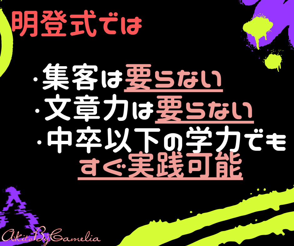 集客不要。極アフィリエイトを教えます 条件は成人済みだけ！！まだ結果が出ないアフィリやってるの？？ イメージ4