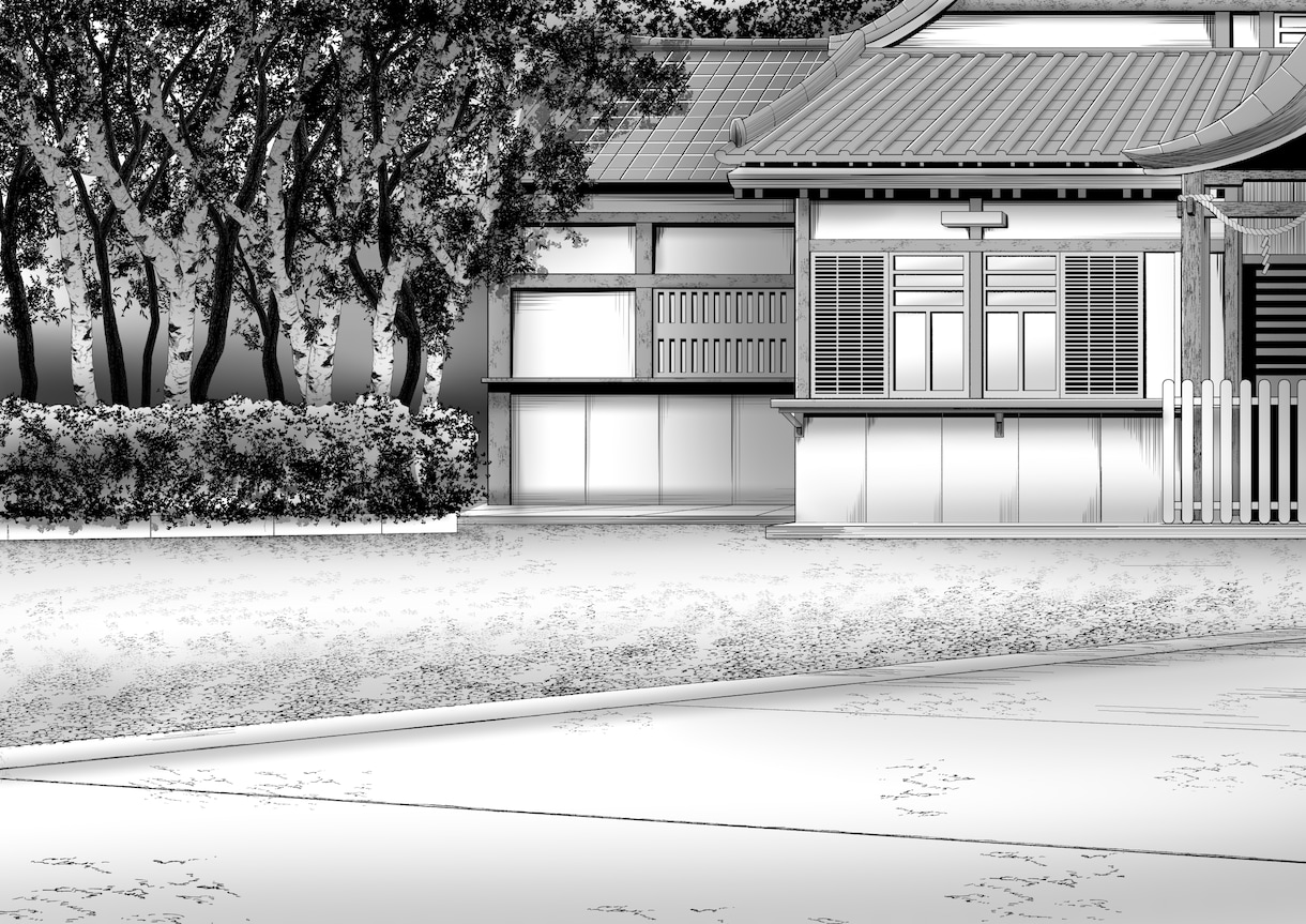 ゲームや漫画に仕える背景を作成いたします クセのない絵柄で要望に沿った背景を作成します イメージ5