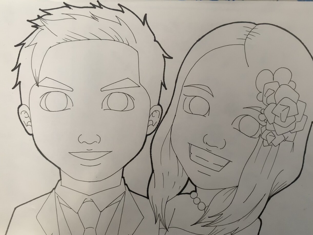 お祝いや年賀状のイラスト書きます 大切な人との大切な思い出を絵に残しましょう！ イメージ4