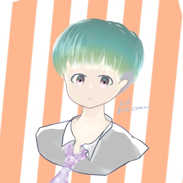 吸い込まれる様なアイコンを描きます あなたのSNS人生に彩りをプラス！最短3日～ イメージ4
