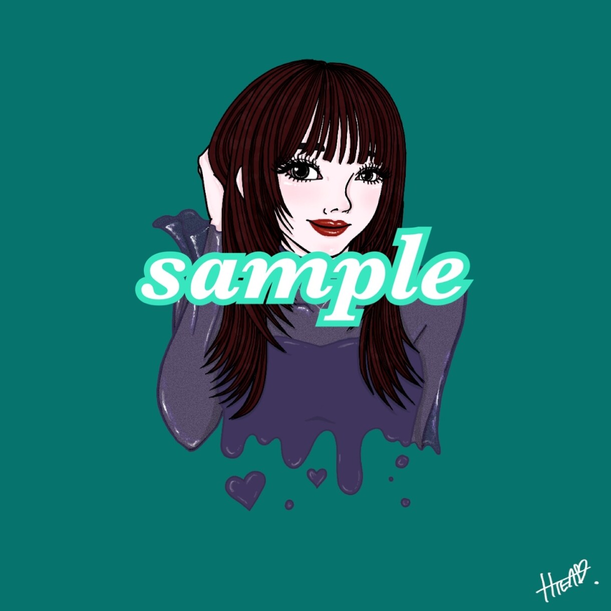 KAWII♡イラスト描きます あなたのsnsアイコンKAWI♡くしちゃいますっ！！ イメージ3
