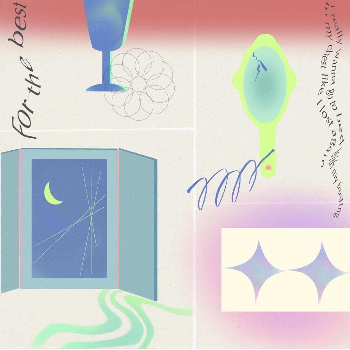 感覚的で神秘的なアートイラストを制作します 暮らしにアートを。飾りたくなる1枚をお届け。 イメージ1