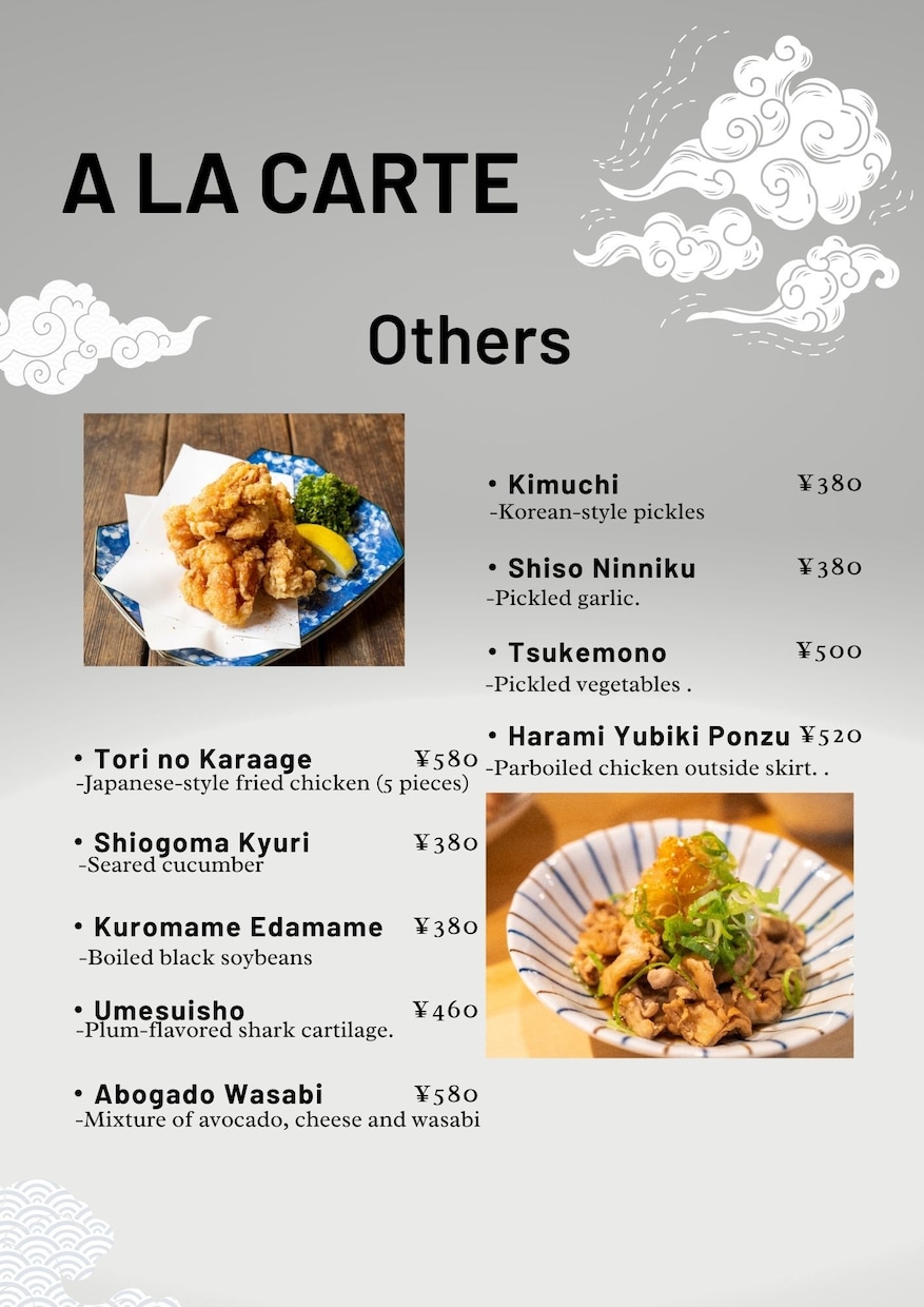 飲食店のメニューを翻訳し英語のメニューを作成します 単なる直訳ではなく、文化的な違いに配慮することが必要 イメージ5