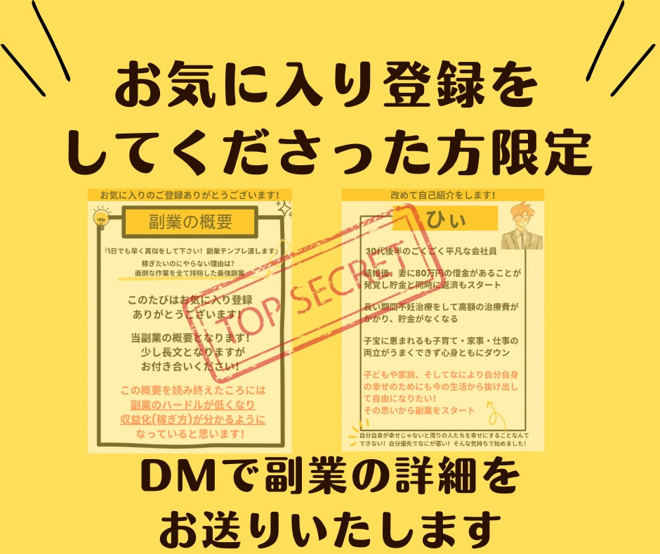 早く真似して下さい！迷っている時間をお金に変えます 経験ゼロから最速で稼ぐための『副業テンプレート』即実践セット イメージ2