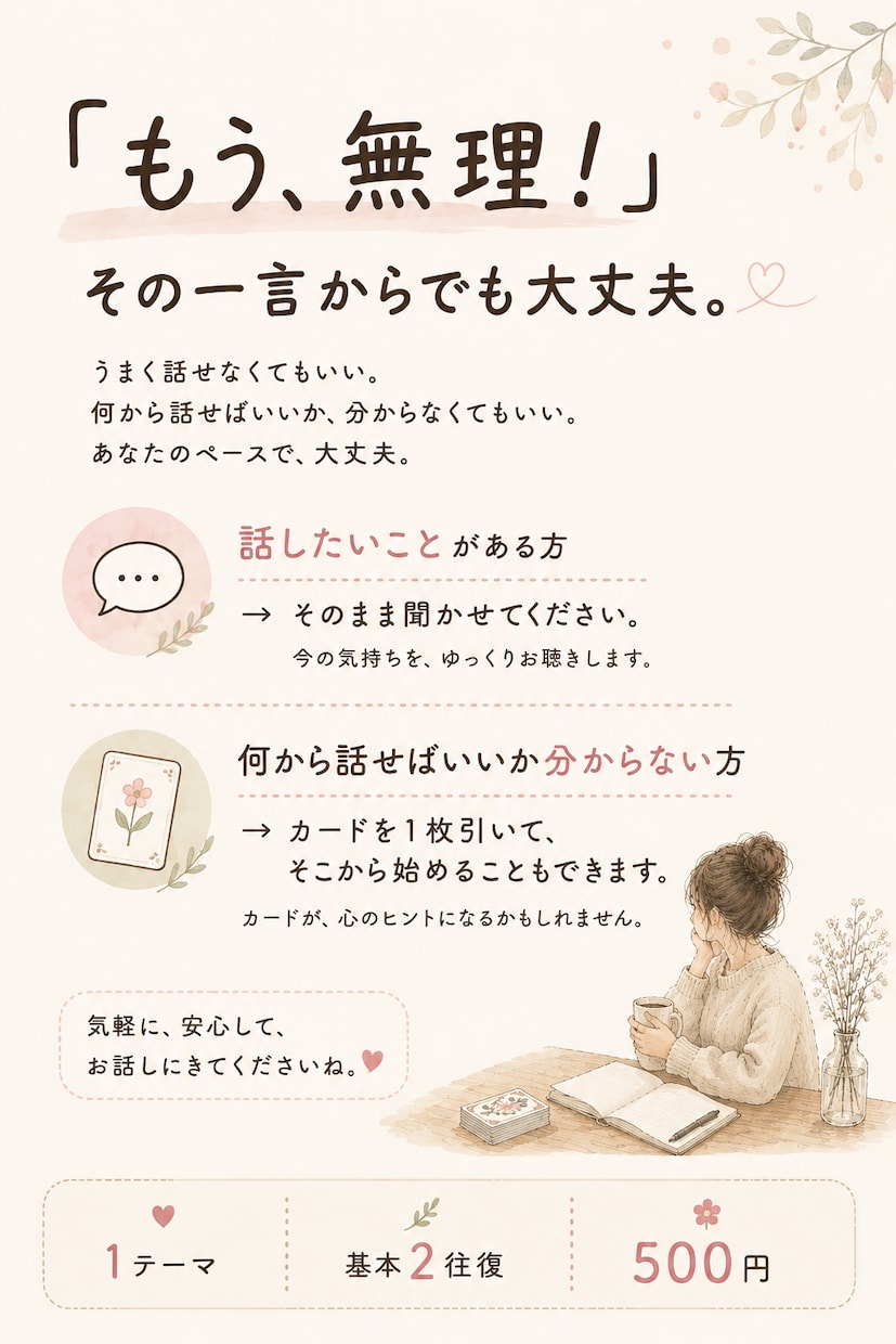 子育て向いてないかも…そんな時一緒に考えます 怒って自己嫌悪。それでも子育てを諦めたくない方へ イメージ3