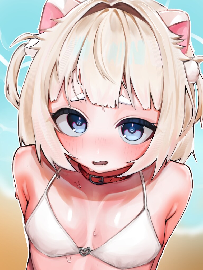 Vtuberさん向け簡易背景付き1枚絵を描きます かわいいモチーフの女の子が得意です イメージ1