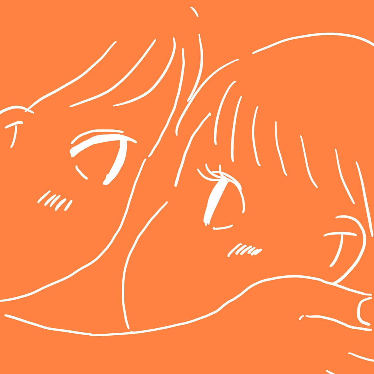 線だけのイラストをオーダーメイドいたします 線だけで書くゆるふわイラストを作成いたします！ イメージ1