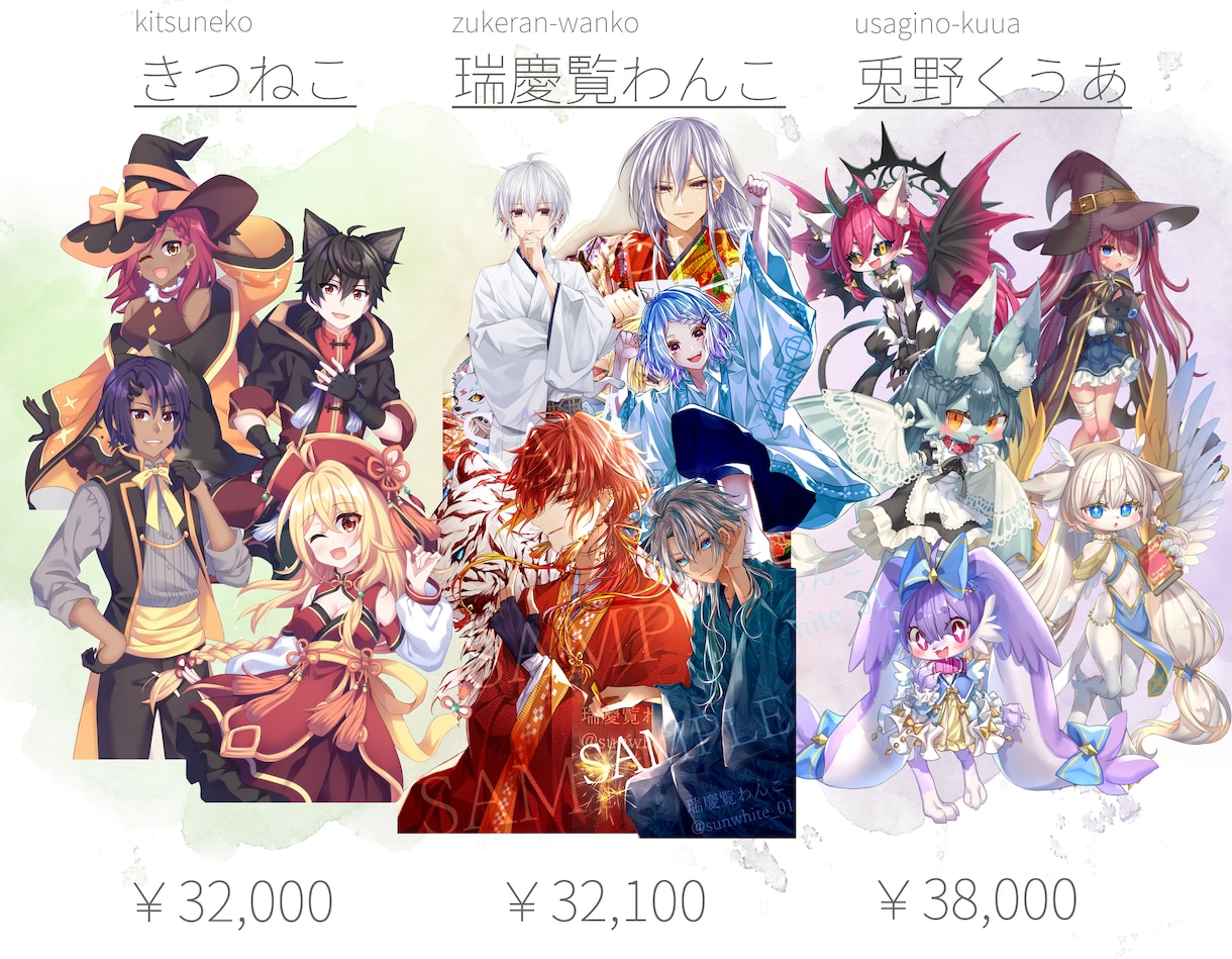 0からVtuber作ります 【PROと提携・監修！】全行程担当柔軟に対応します イメージ4