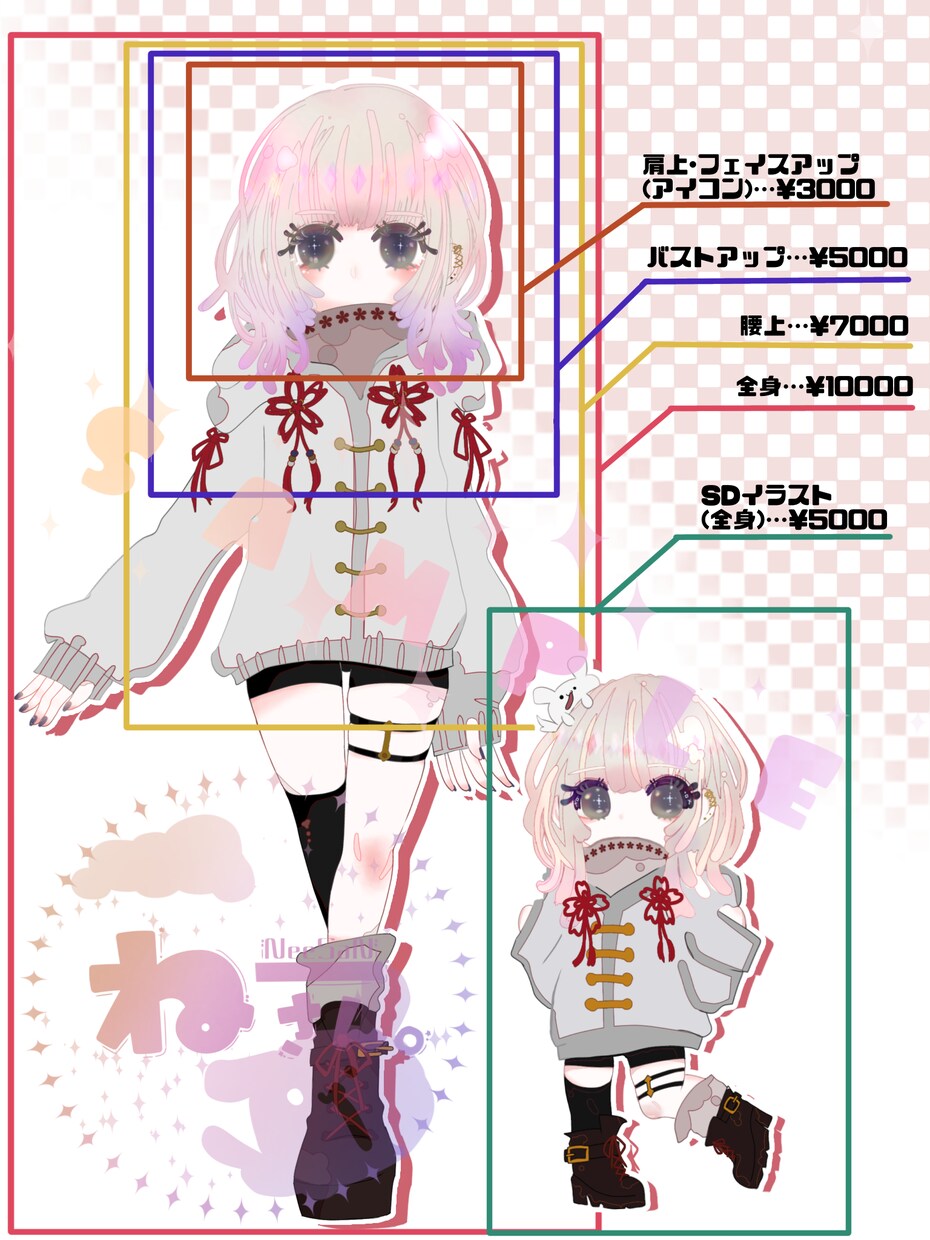 最短2日納品★オリジナルイラスト描きます SNSアイコン・TRPG・似顔絵・ファンアート・グッズに！ イメージ1