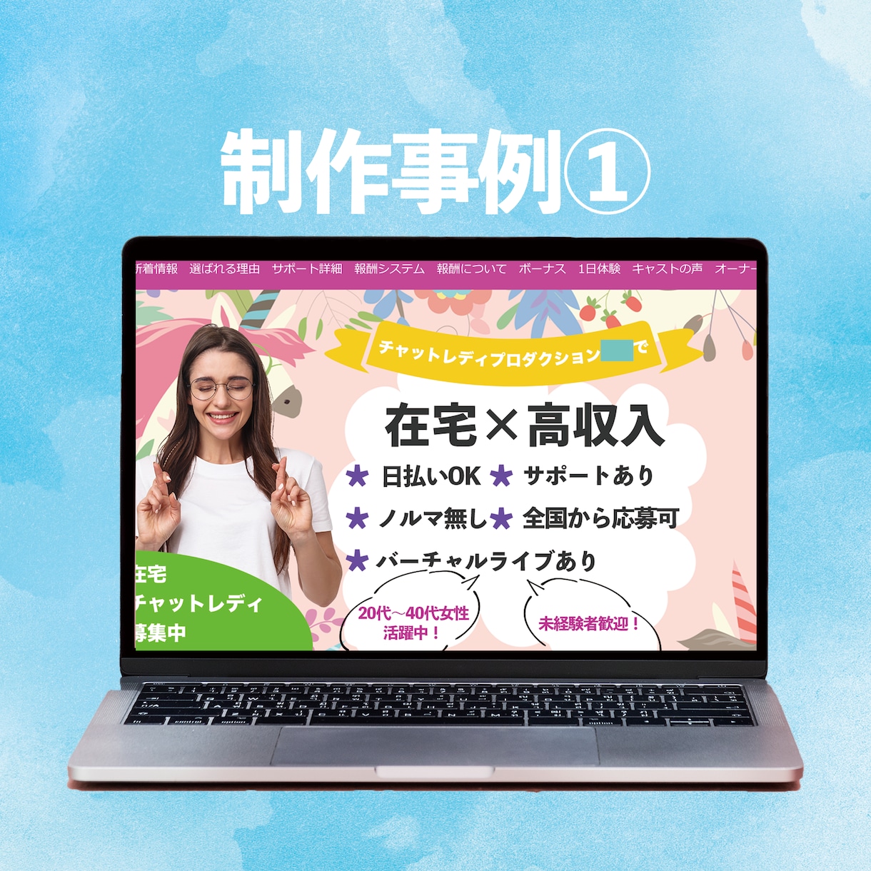 チャットレディ求人採用サイトワードプレスで作ります テーマSWELL利用 チャットレディ集客に必須なSEOまで イメージ2