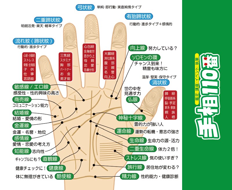 保存版!『手相鑑定書』を作成いたします 手相画像に運勢の意味や特長として現れた線の説明を加えます! イメージ8