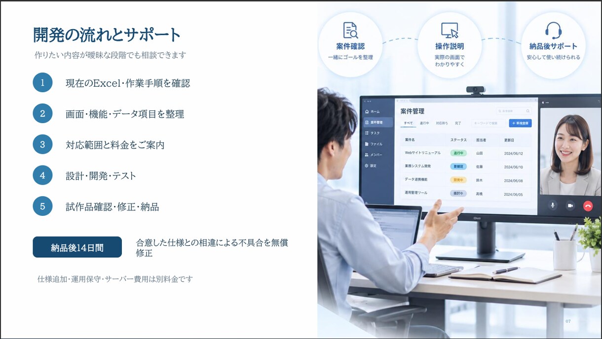 Webアプリ化！業務効率UPと作業時間を短縮します PC・スマホで一元管理！Webアプリ化で業務効率化と作業短縮 イメージ7