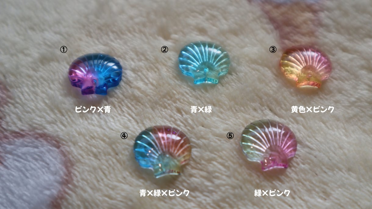 うるちゅる海カラー✧キャンディ風ヘアクリップます うるちゅる×海イメージのヘアクリップで写真映え間違いなし！ イメージ5
