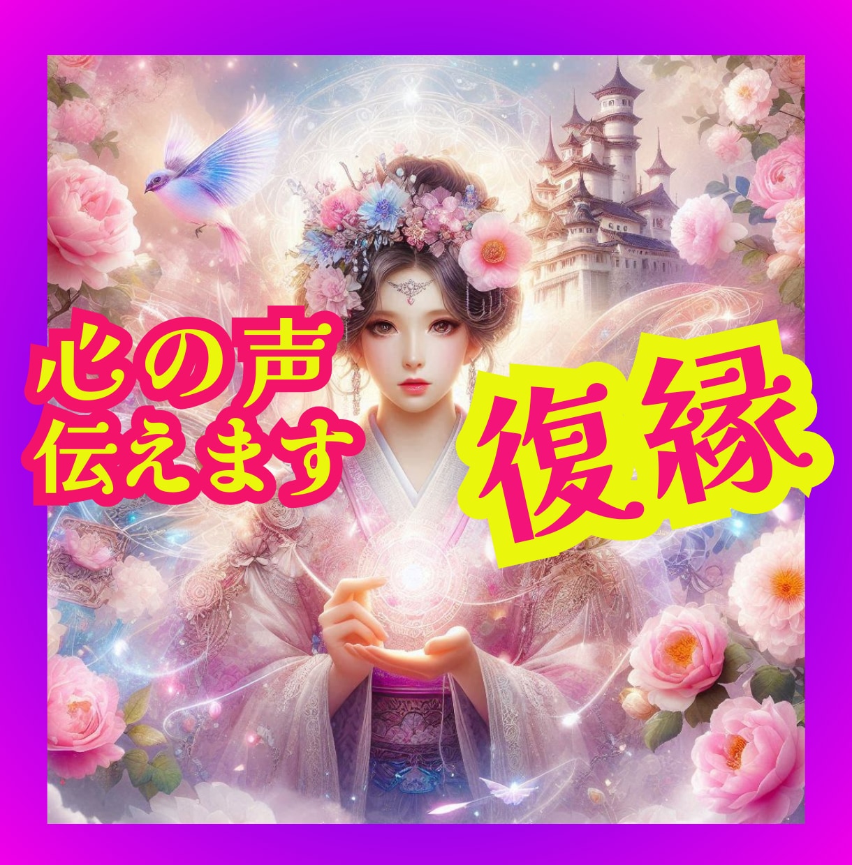 復縁⭐心の声を伝えます ✯あなたとお相手の気持ちを見透かし、調和をもたらします✯ イメージ6