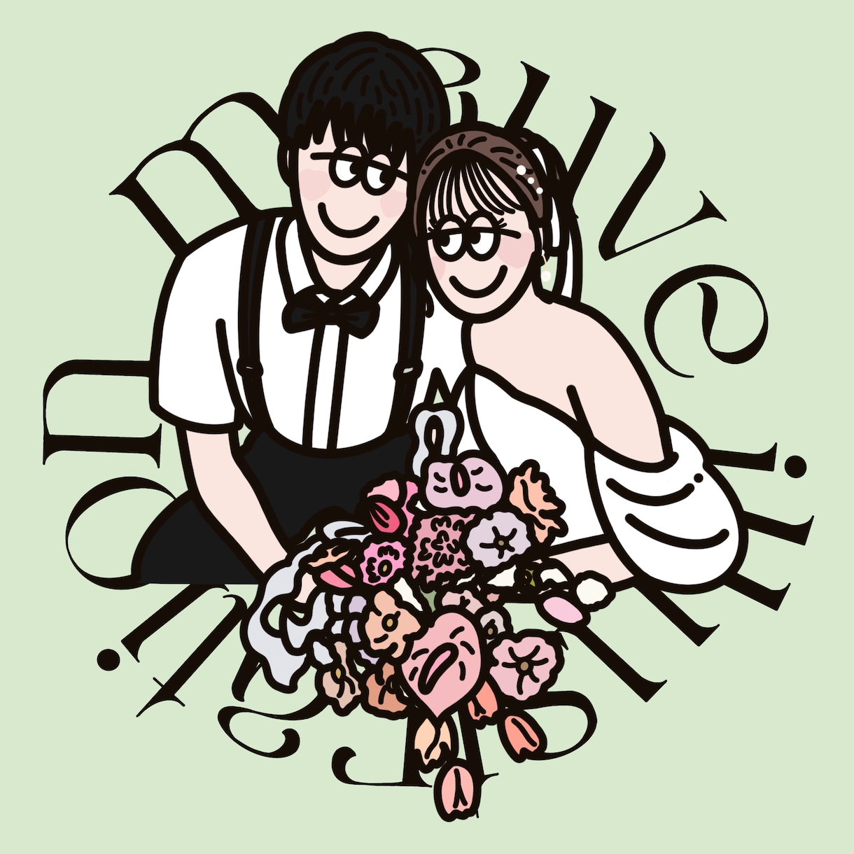 ポップなイラスト描きます お手持ちのお写真でポップなイラストを作成します イメージ2