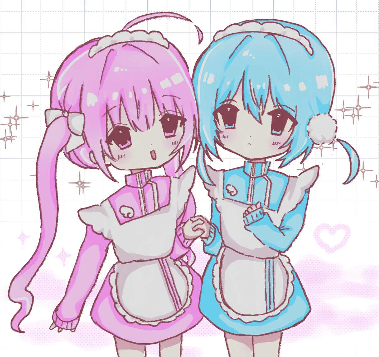 可愛い女の子のイラストを描きます 安価で自分のキャラクターをイラストにしませんか？ イメージ1