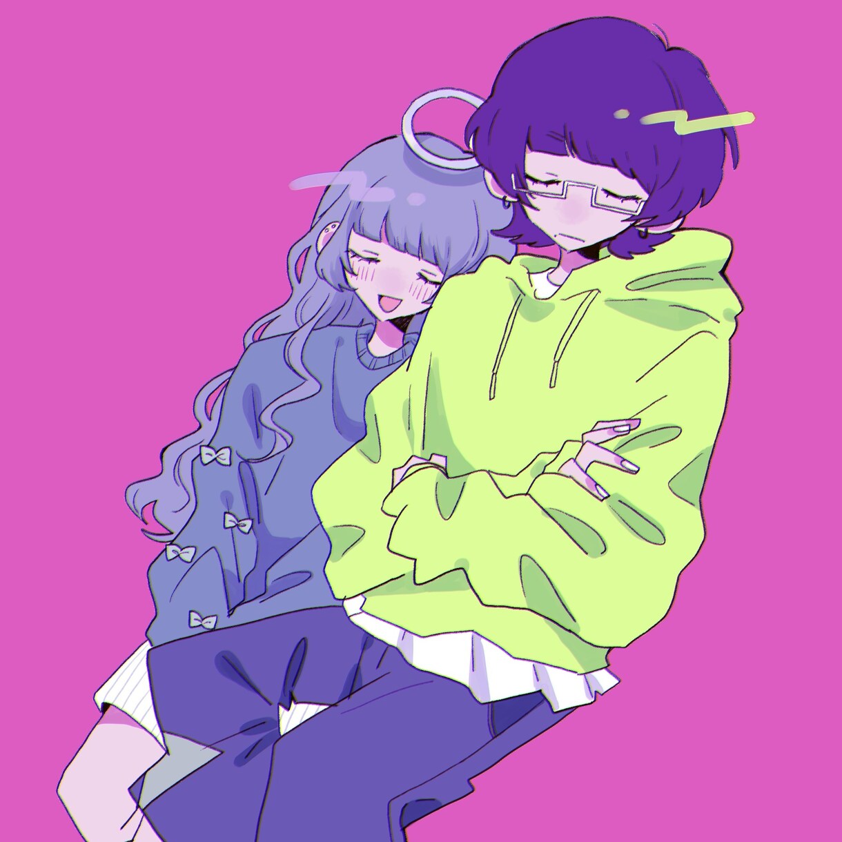ご希望に沿った内容でアイコンや一枚絵を描きます あなた様のオリキャラなどでアイコンや一枚絵を描きます！ イメージ3