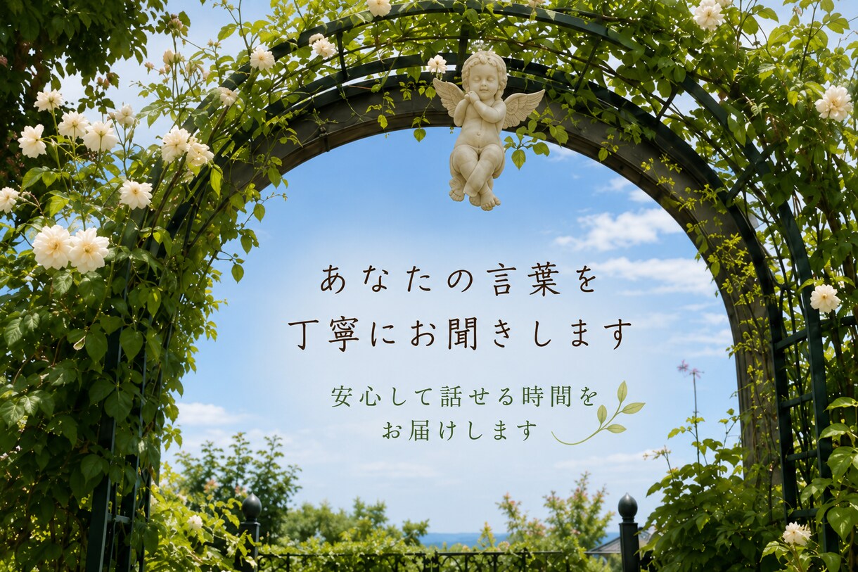 気持ちを整理するお手伝いをします あなたの気持ちを大切に受け取ります イメージ4