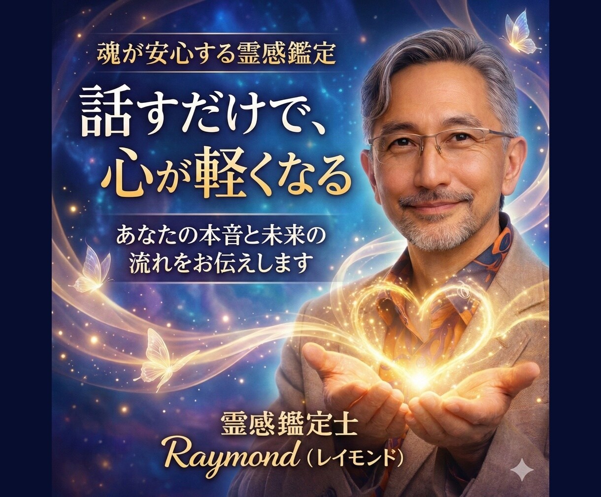 霊感霊視相手の気持ち・本音・未来を優しく鑑定します もう一人で悩まなくて大丈夫です。安心してお話しください。 イメージ2